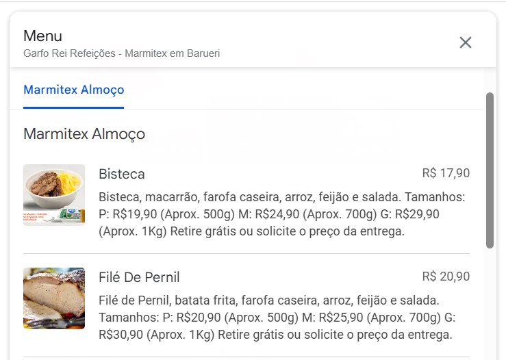 Ilustração da Otimização de Perfil